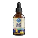 Vitamin B12 Complex Liquid Drops for Brain, Energy, and Heart Support | Viatmin B6 & Vitamin B12 | Raspberry Flavor | 2oz Liquid | Made in The USA.