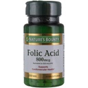 Nature's Bounty Folic Acid 800 mcg Tabs, 250 ct