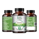 Just Jaivik Organic Amla Tablets - A Dietary Supplements - 750 mg (Pack 90 Organic Tablets) | for Boosts Digestion and Immunity Wellness