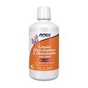 NOW Foods Supplements, Glucosamine & Chondroitin with MSM, Liquid, Joint Health, Mobility and Comfort*, 32-Ounce