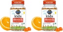 Garden of Life Kids Organic Vitamin D3 Gummies with 800 IU (100% Daily Value) for Strong Bones,Teeth,Brain & Immunity – Non-GMO,No Gluten,Vegetarian,Sugar Free,Orange Flavor,60 Count(Pack of 2)