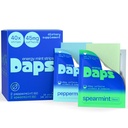 Daps Mint Energy Strips - 45mg Natural Caffeine + B-Vitamins - Fast-Acting Energy Supplement - Works Faster Than Coffee - On-The-Go, Sugar Free - Variety Pack, 40 Strips
