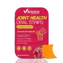 Joint Support Strips – 30 Strips – Fast-Dissolving Oral Supplement with Curcumin-D3 & AquaQ10 – Mobility & Flexibility Support for Men & Women – Cranberry Flavor