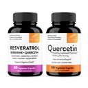 Sandhu's Resveratrol & Quercetin Capsules | Supports Immune, Digestive & Gut Health