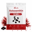 Astaxanthin Supplement 12mg Softgels, 120 Count Natural Microalgae Astaxanthin with MCT Oil, Easy to Swallow, No Strong Taste, Antioxidant Support for Skin Eye Heart Joint Health, Non-GMO Gluten Free