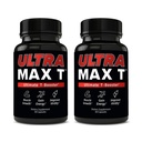 Andro400 Ultra Max T Maximum Strength T-Support Complex – 200:1 Tongkat Ali, ForsLean, & D-Aspartic Acid – Premium Formula for Lean Muscle & Metabolism – 2 Pack, 120 Capsules, 60 Day Supply