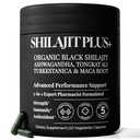 5-in-1 Himalayan Shilajit for Men & Women – 1250mg | Ashwagandha, Tongkat Ali, Maca Root & Turkesterone – 80% Fulvic Acid – Energy, Testosterone & Vitality, (60 Vegan Capsules)