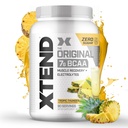 Xtend Original BCAA Powder, 7g BCAAs and 2.5g L-Glutamine for Muscle Recovery Hydration and Lean Muscle, Sugar Free Intra and Post Workout Drink with Electrolytes, Tropic Thunder, 90 Servings
