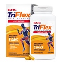 GNC TriFlex Fast-Acting 2.0, Improves Joint Comfort and Stiffness, Clinical Strength Doses of Glucosamine/Chondroitin and Boswellia- Plus Turmeric, 240 Caplets