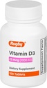 Rugby Vitamin D3, 25 mcg (1. 000 IU) - Συμπλήρωμα διατροφής - 100 δισκία (1 Συσκευασία)