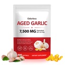 Daiasns Odorless Aged Garlic Extract 500mg | 300 Softgels | Supports Heart Health, Immune Function & Healthy Cholesterol | Non-GMO, Gluten Free, Antioxidant Supplement for Men & Women
