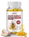 Odorless Aged Garlic Extract 10,000 mg - 300 Softgels, 2 Year Aged Garlic Supplements for Heart & Immune Support - Natural Antioxidant Supplement, Non-GMO, Gluten-Free, Vegan