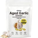 Aged Garlic Extract - 7500mg Odorless, Heart & Immune Support - Vegan, Non-GMO, All Natural, Gluten-Free (300 Capsules)