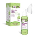 Boogie Micro-Mist Saline Inhaler, Baby Nose Congestion Relief, Nasal Spray for Kids, Pediatrician Recommended, 1.7oz Unscented - Pack of 1