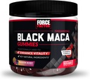 Force Factor Black Maca Gummies, Black Maca Root to Enhance Vitality in Men & Women, Increase Energy & Strength, with BioPerine for Superior Absorpition, Delicious Passion Berry Flavor, 60 Gummies
