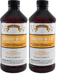 Rooster Booster B-12 Liquid,16-Ounce,(Pack of 2)