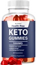 LIVORKA Health Rise Keto ACV Gummies, Health Rise Keto ACV Gummy 1050MG, Apple Cider Vinegar Support Formula Overall Health & Wellness, Healthy RiseKeto Gomitas, 60 Gummies for 1 Month