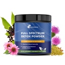 29-in-1 Full Spectrum Detox Powder | 5-Step Total-Body Reset for Liver, Lymphatic, Colon & Gut Support | Potent Earthy Taste from Natural Ingredients | 30 Servings
