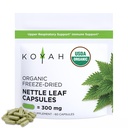 KOYAH - Organic Stinging Nettle Leaf Capsules – Freeze-Dried Whole Leaf – 300 mg per Capsule - Upper Respiratory Support & Immune Support* - 60 Capsules
