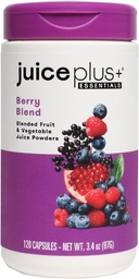 JuicePlus+ Berry Blend: με Concord Grape, Βατόμουρο, Cranberry, και More - Ολόκληρο με βάση τα τρόφιμα, Vegan, Φυτικές Βασικές Βιταμίνες - Χωρίς γλουτένη, Μη ΓΤΟ, Kosher - 1 Μπουκάλι (60 Σερβιέτες)