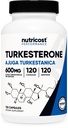 Nutricost Turkesterone Συμπλήρωμα διατροφής 600mg, 120 κάψουλες - Χορτοφαγικά, Μη ΓΤΟ & Χωρίς Γλουτένη