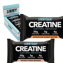 Τζιμιμπάρ! Creatine Protein Bar - 5g Creatine Monohydrate + 20g Πρωτεΐνη - Υψηλή πρωτεΐνη Snack - Υποστηρίζει μυϊκή ανάπτυξη, δύναμη & ανάκτηση - Real Food Energy Bar for Athletes 
