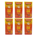 Redoxon Orange Effervescent Vitamin C with Con Zinc, 20 Tablets (6 Pack) 20 Count