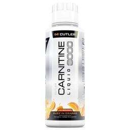 Cutler Nutrition Liquid L-Carnitine Fat Burner Supplement with Acetyl L-Carnitine & L-Carnitine Tartrate - Fat Burner Formula for Optimal Absorption, Energy & Muscle Support | Orange Flavor