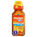 Vicks DayQuil Kids Cold and Cough + Mucus Relief Made with Real Honey for Kids 6+ Tastes Great 8oz