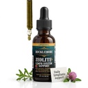 BUCKLEBURY Liquid Zeolite+ Detox for Adults | Ideal for Lymphatic Support | Liposomal Formula with Cleavers & Red Clover, Vegan Non-GMO Detox Supplement | 2 fl oz