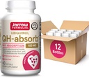 Jarrow Formulas QH-Absorb 100 mg Max Absorption- CoQ10 Ubiquinol- Έως 60 Servings (Softgels) - Υποστηρίζει Μιτοχονδριακή Υγεία, Κυτταρική Ενέργεια Παραγωγή & Υγιεινή Καρδιαγγειακή Λειτουργία, Συσκευασία των 12