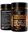 Natural Testosterone Booster Supplement for Men – Test Booster with Tongkat Ali, Fadogia Agrestis, Shilajit, Ashwagandha, Ginseng, Tribulus, Boron, DAA, L-Citrulline, D3 K2, Zinc & Magnesium