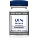 The Vitamin Shoppe DIM Men with BioPerine 200mg - Hormone Balance | Estrogen Metabolism Support | 60 Capsules | Enhanced Absorption