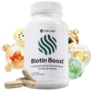 Biotin Boost 5000mcg Hair Growth Vitamins for Women Thinning Hair Support with Saw Palmetto, Keratin & 8 Vitamins DHT Support Formula Thicker Fuller Stronger Hair 60 Capsules