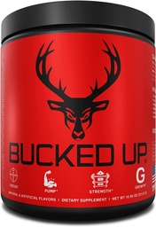 Bucked Up Pre Workout 6 Grams Citrulline, 2 Grams Beta Alanine, και 3 άλλα καταχωρημένα επώνυμα συστατικά (Red Raz)