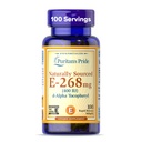 Puritan's Pride Vitamin E-268mg (400IU) D-Alpha Tocopheryl, Vitamin Supplement for Immune System Function and Antioxidant Health Support, 100 Rapid Release Softgels