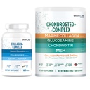 Granions Glucosamine Chondroitin MSM Powder and Collagen Complex Calcium Magnesium - Joint Support Bundle