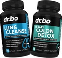 Lung Cleanse & Colon Detox - Φόρμουλες βοτάνων για την υποστήριξη της αναπνευστικής υγείας & κινήσεις του εντέρου