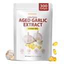 Aged Garlic Extract - 10000mg Odorless Organic Garlic Supplements for Daily Wellness & Cardiovascular Wellness Routines, Supports Immune & Antioxidant Health, Non-GMO, Gluten-Free, 300 Softgels