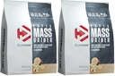 Dymatize Super Mass Gainer Protein Powder, Gourmet Vanilla, 52g Protein, 1g Creatine, 1280 Calories, 10.7g BCAAs, 245g Carbs, Contains Whey Protein, Isolate, and Casein (16 Servings) (Pack of 2)