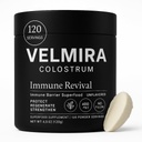 Velmira® Colostrum Powder– Gluten-Free, Fat-Free – Immune Support, Gut Health, Bovine. Skin & Hair Care for Men & Women– 400+ Bioactive Nutrients – Keto Friendly Supplement. Colostrum -120 Servings