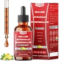 10in1 Mullein Tincture - Mullein Leaf Extract Drops with Astragalus, Marshmallow Root, Echinacea, Elderberry, Licorice, Ginger, Thyme Leaf, Peppermint and Dandelion - 30 Days Supply - 1FL Oz