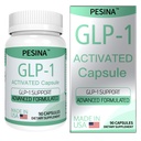 GLP-1 Supplement for Women and Men, GLP Activate Expert Formula, GLP1 Naturally Supplement for Hunger & Metabolic Support, Take 3 Times Daily, Before Meal (90 Capsules)