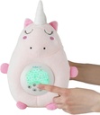 Bubzi Co Sound Machine, Portable Unicorn Soother & Night Light Projector, Comforting Electronic Infant Toddler Sleep Aid & Shush with White Noise