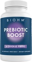 BIOHM Prebiotic Fiber Συμπλήρωμα (60 κάψουλες) 4 Diverse Dietary Fibers to Support Probiotic Environment, Helps Gut Health and Immune System, Περιλαμβάνει Inulin & Apple Pectin Powder
