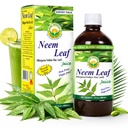 BASIC AYURVEDA Neem Leaf Juice | 16.23 Fl Oz (480ml) | Natural Bitter Herbal Detox Drink | Supports Skin Health, Immunity & Hair Wellness | No Added Sugar | Pure Neem Extract