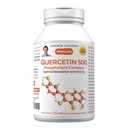 ANDREW LESSMAN Quercetin 500mg - 60 Capsules - 500 mg Unique Quercetin Phospholipid Complex, Highly Absorbable Formula to Support Healthy Heart, Circulatory and Immune Function. No Additives.
