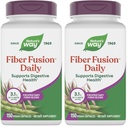 Nature's Way Fiber Fusion Daily, Psyllium Husk Capsules with Oat Bran, Guar Gum, Pectin, Digestive Health Support*, Vegan, 150 Capsules (Packaging May Vary),(Pack of 2)