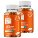 A Dose of Kids Immunity Support Gummies - Daily Immune Booster Supplement Quercetin Gummies for Children with Vitamin B Complex, Vitamin C, Zinc, Vitamin D, Quercetin Bromelain, Echinacea - 120 Count