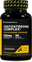 Primaforce Testosterone Complex 90 Capsules, 500mg D-Aspartic Acid Per Serving, 30 Servings